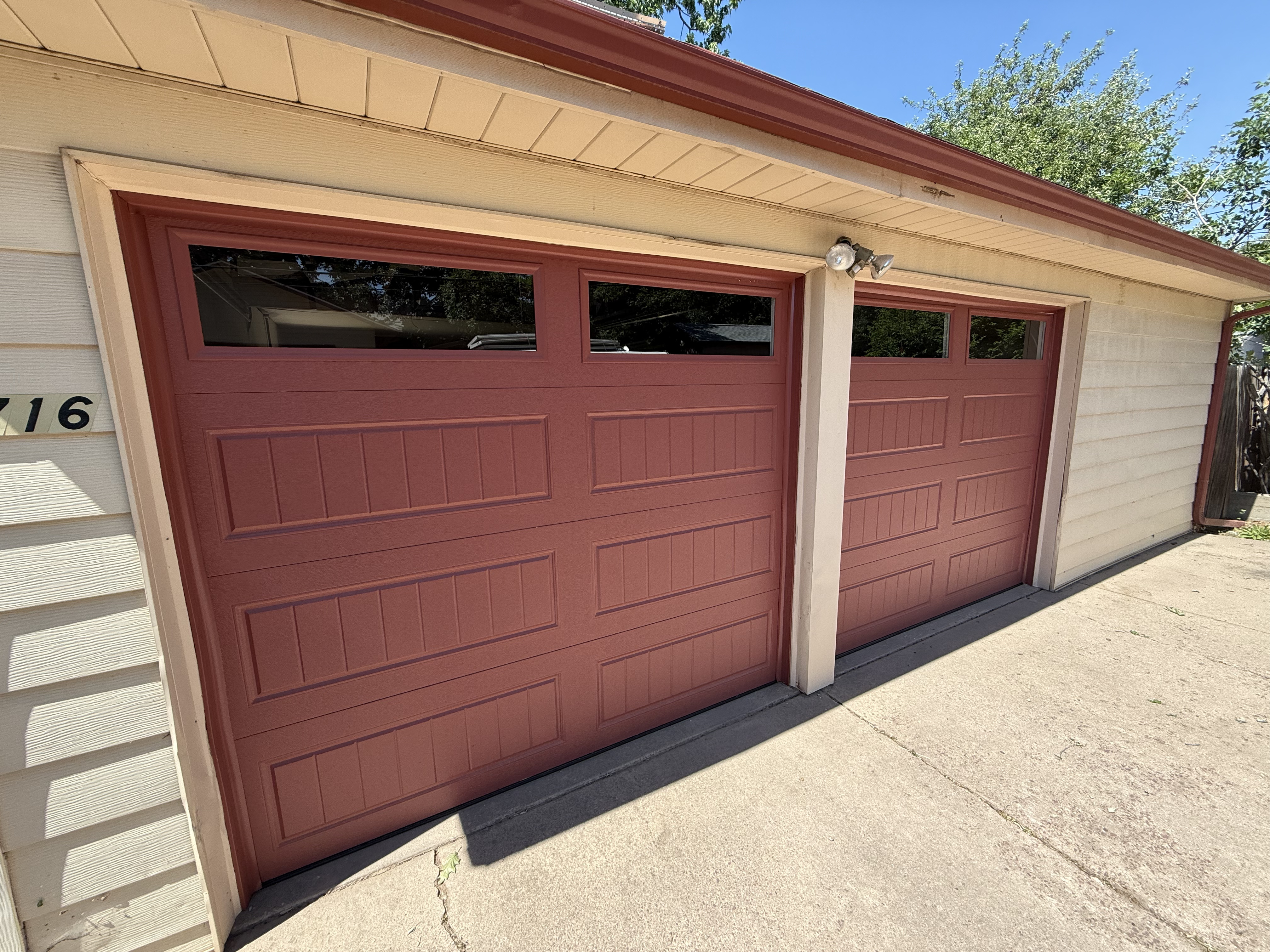 Garage door project completed by UpDown Garage Doors in Colorado Springs