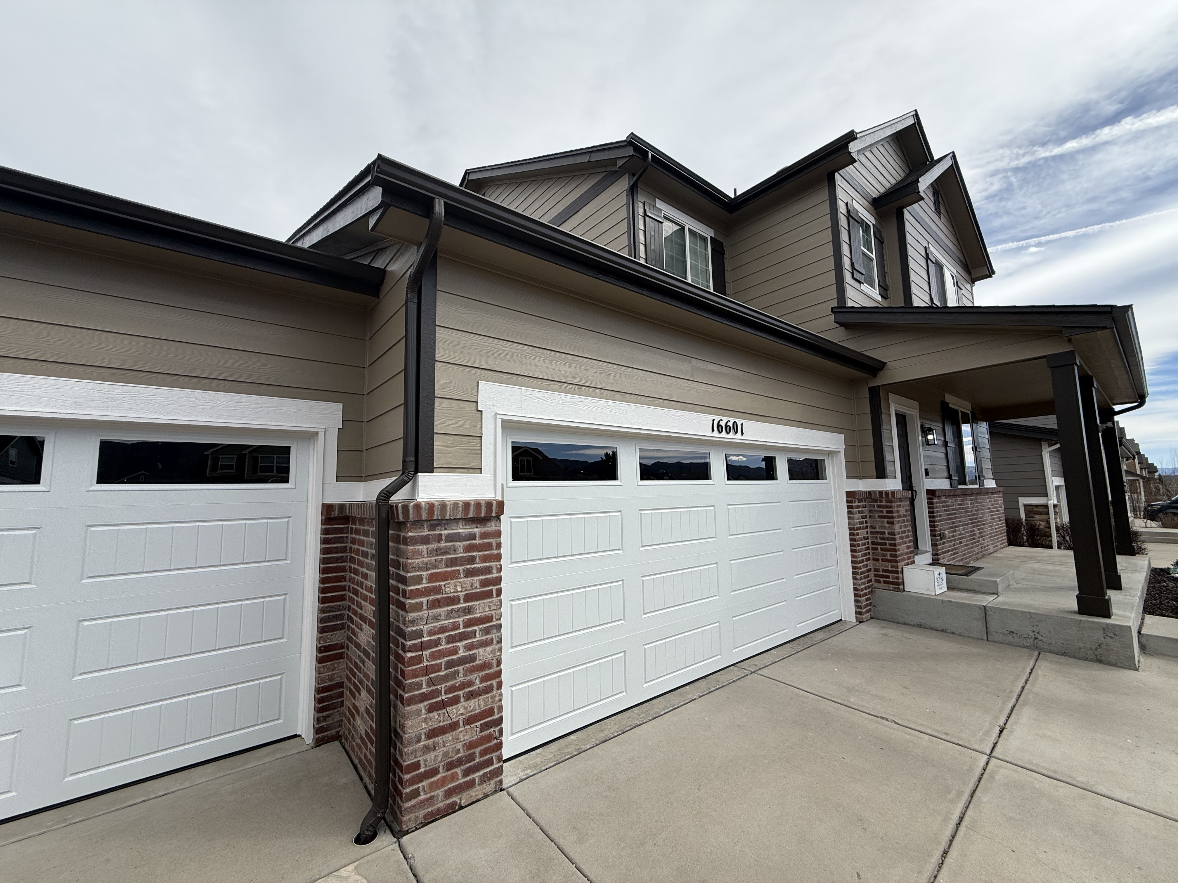 Garage door project completed by UpDown Garage Doors in Colorado Springs