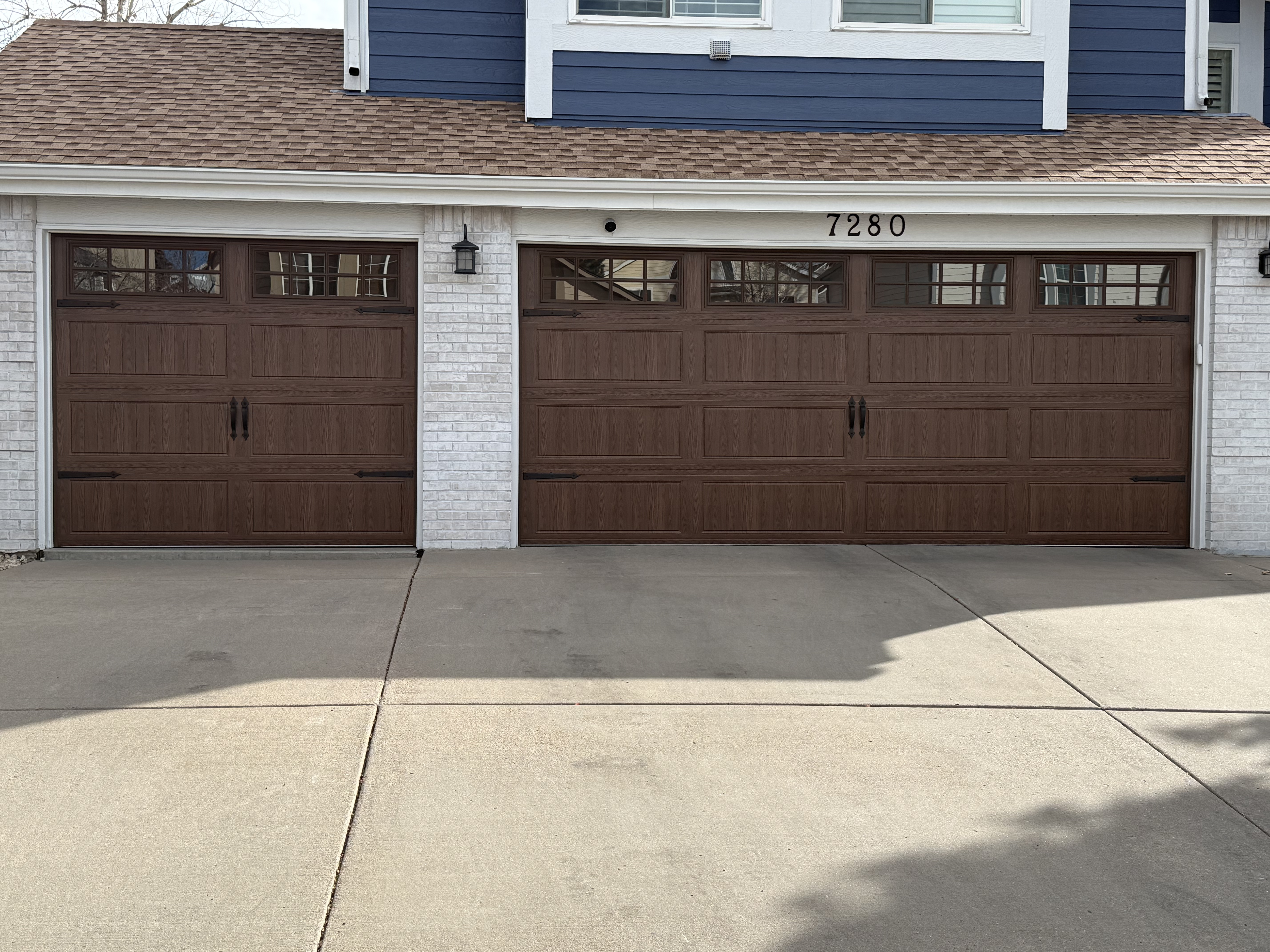 Garage door project completed by UpDown Garage Doors in Colorado Springs