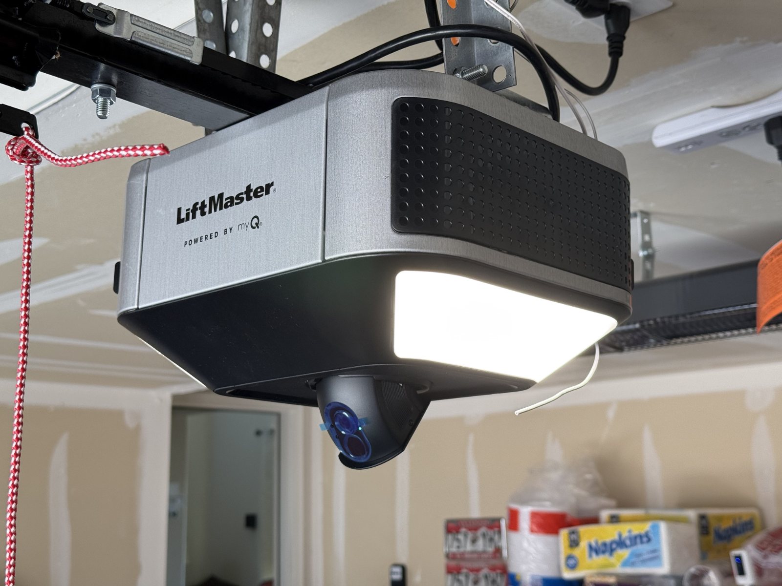 LiftMaster garage door operator installation